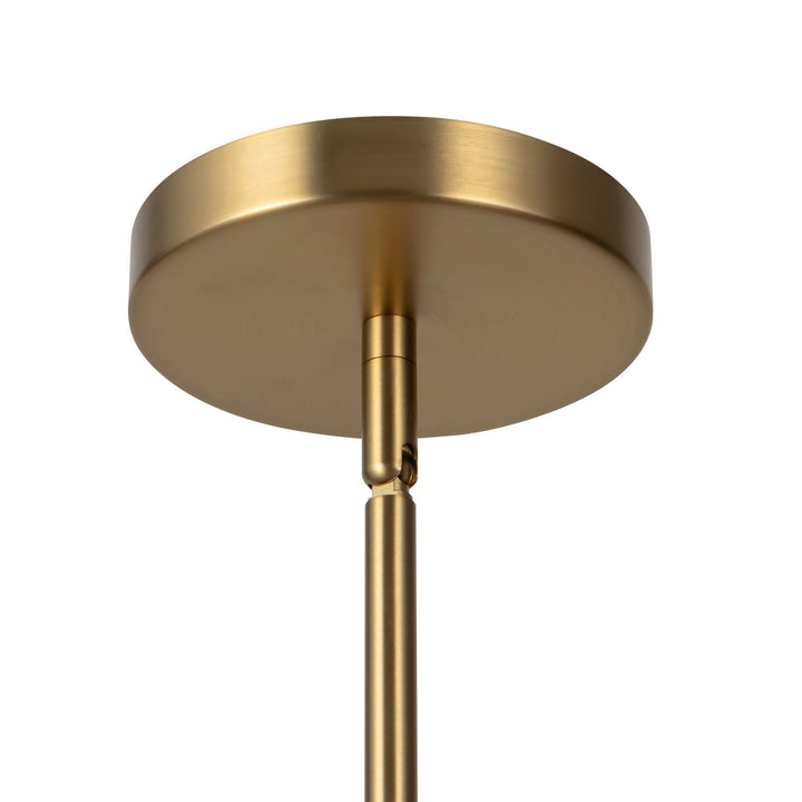 Alora Canada - LP445242BGWL - Two Light Linear Pendant - Sloan - Brushed Gold/White Linen