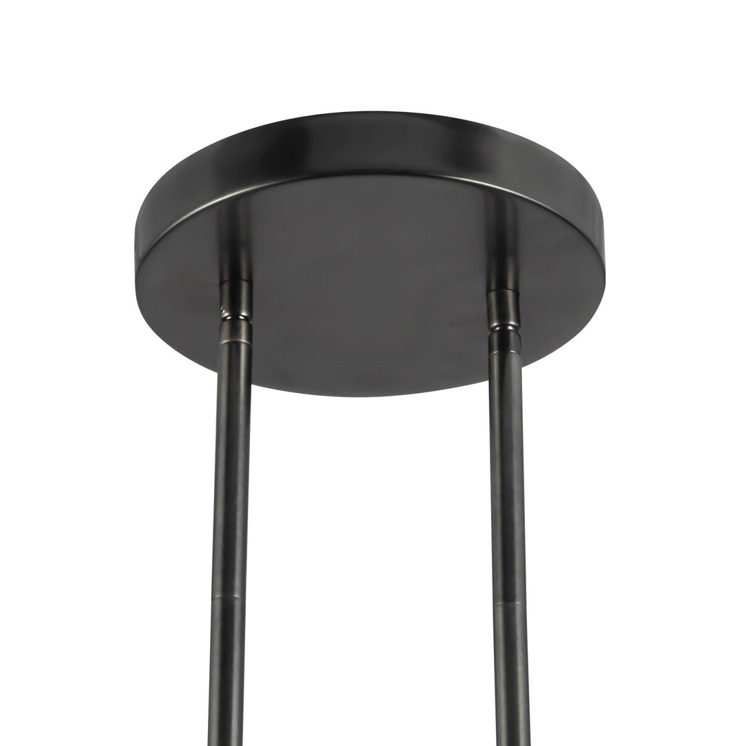 Alora Canada - PD341328STA - Three Light Pendant - Versus - Aged Steel