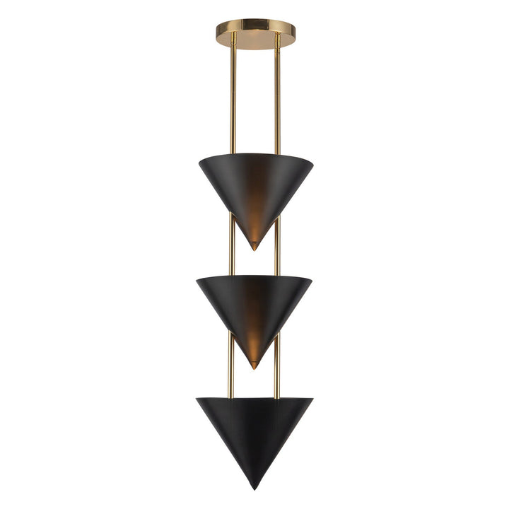 Alora Canada - PD341328UB - Three Light Pendant - Versus - Urban Bronze