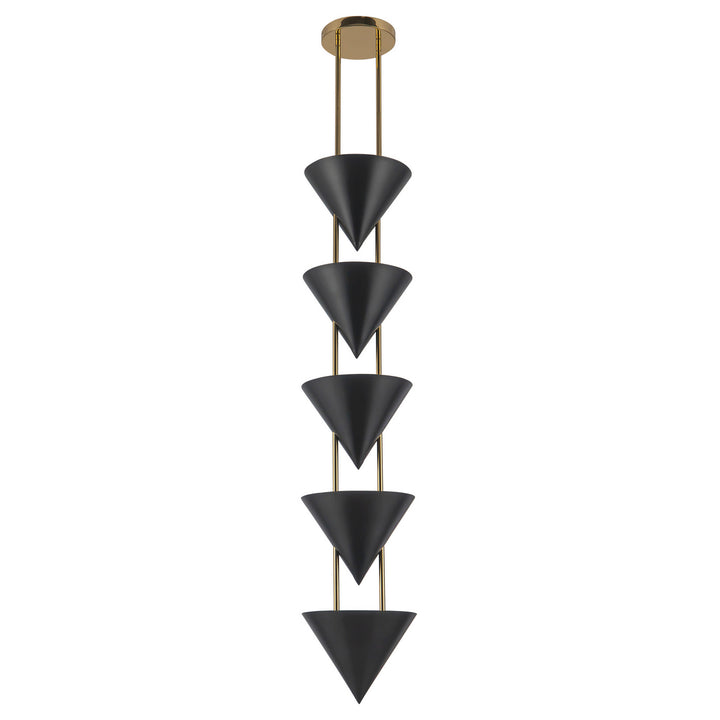 Alora Canada - PD341548UB - Five Light Pendant - Versus - Urban Bronze