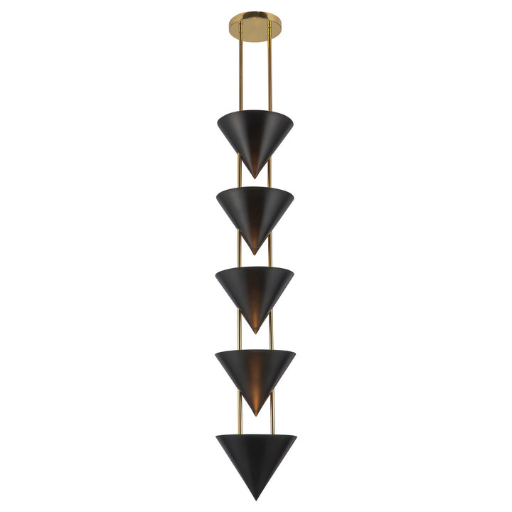 Alora Canada - PD341548UB - Five Light Pendant - Versus - Urban Bronze