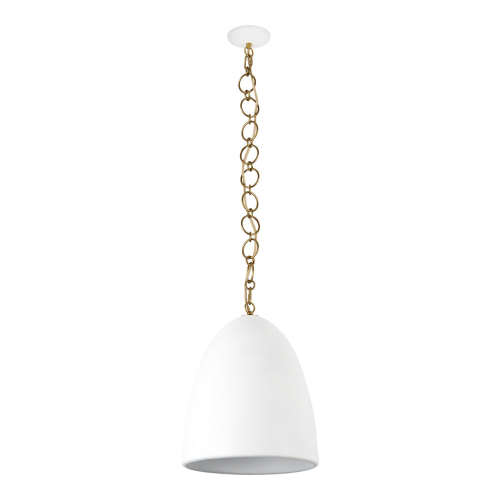 Alora Canada - PD423014AW - One Light Pendant - Grant - Antique White