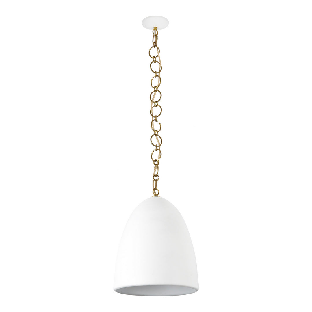 Alora Canada - PD423014AW - One Light Pendant - Grant - Antique White