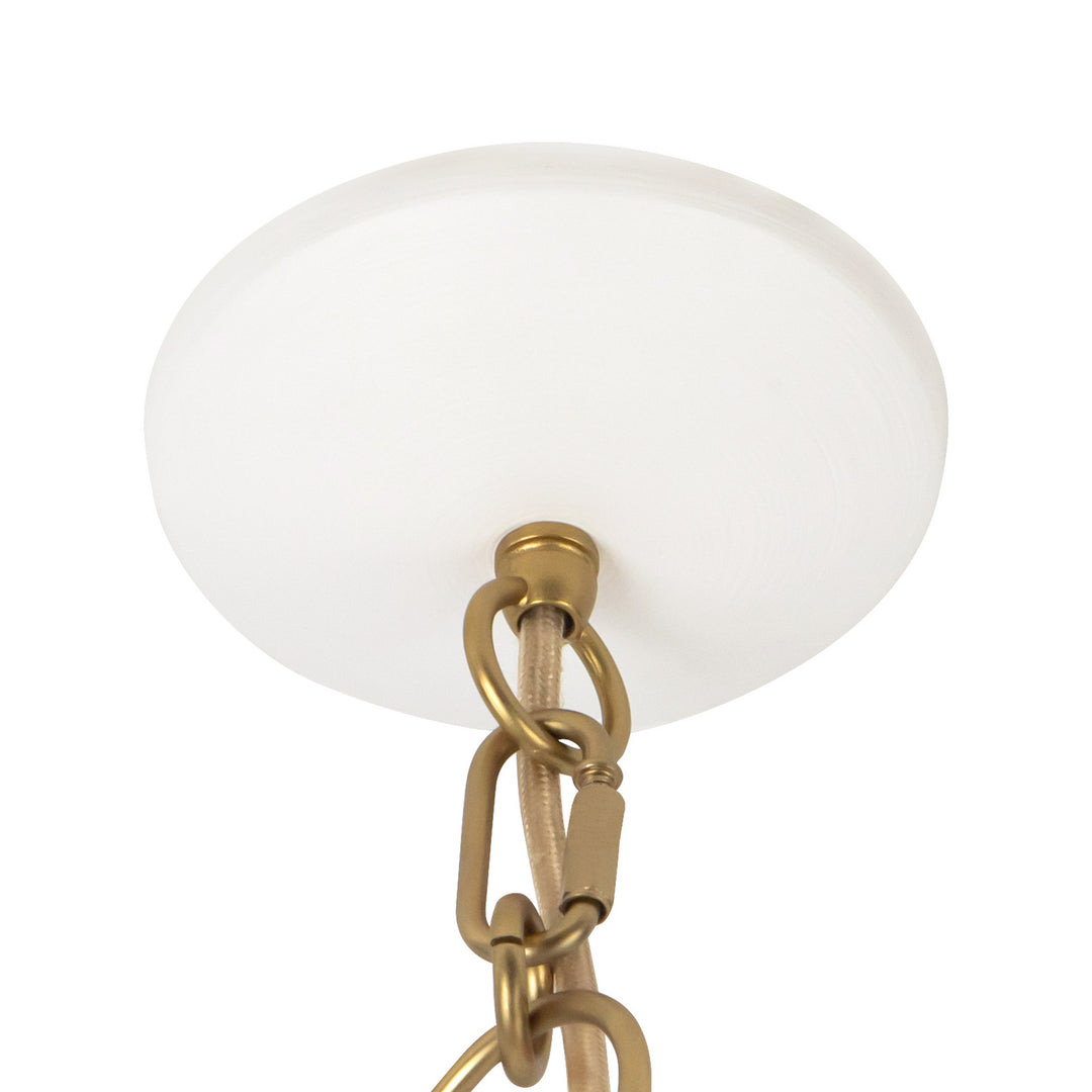 Alora Canada - PD423014AW - One Light Pendant - Grant - Antique White