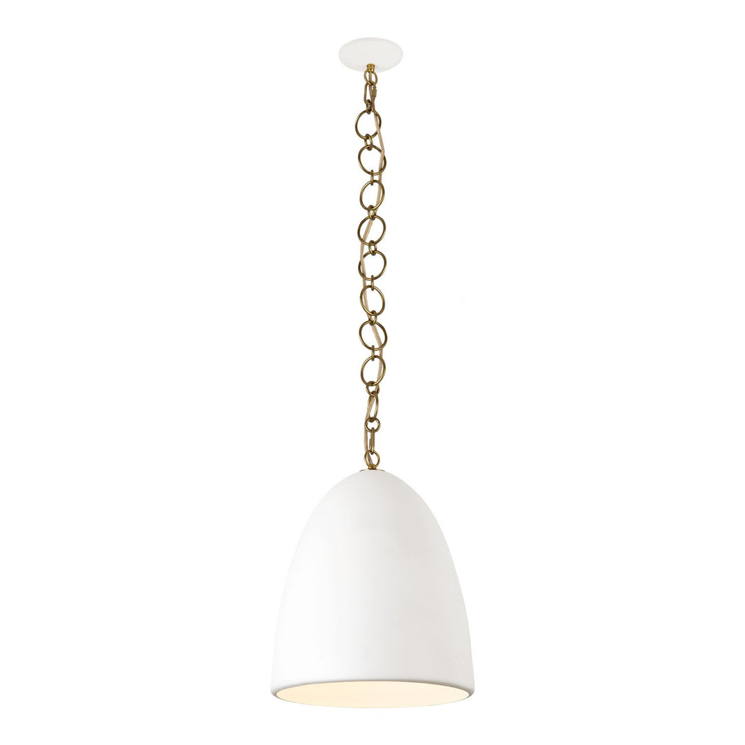 Alora Canada - PD423014AW - One Light Pendant - Grant - Antique White