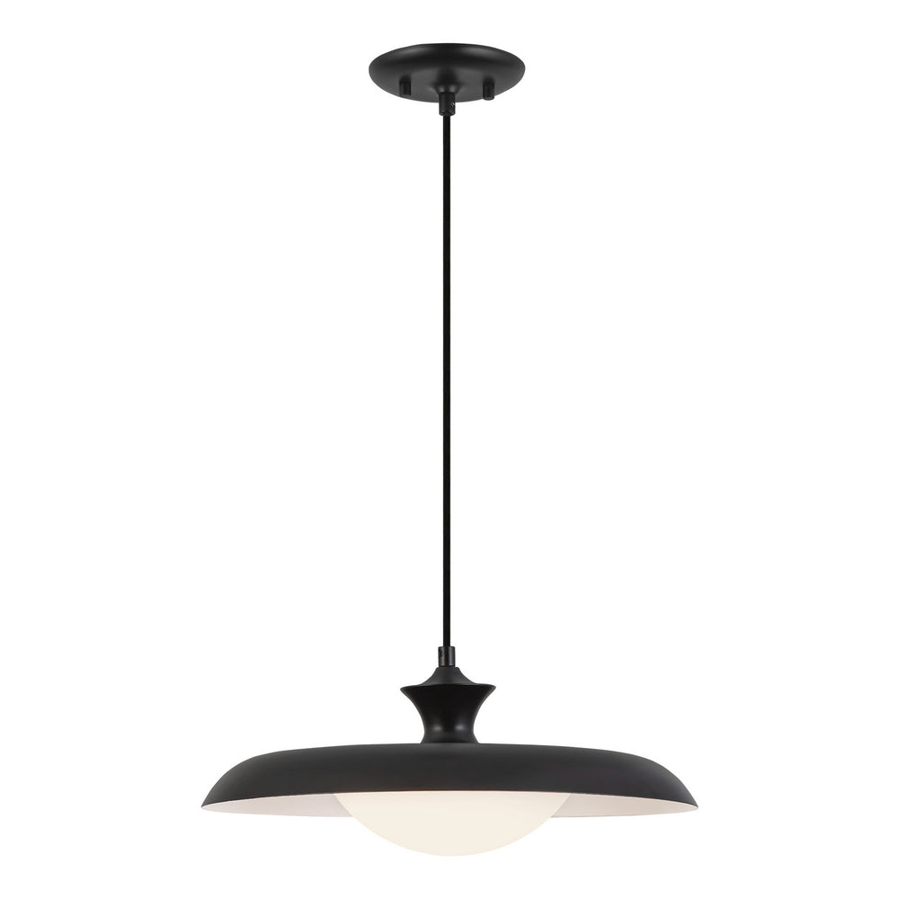 Alora Canada - PD557015MB - One Light Pendant - Minori - Glossy Black