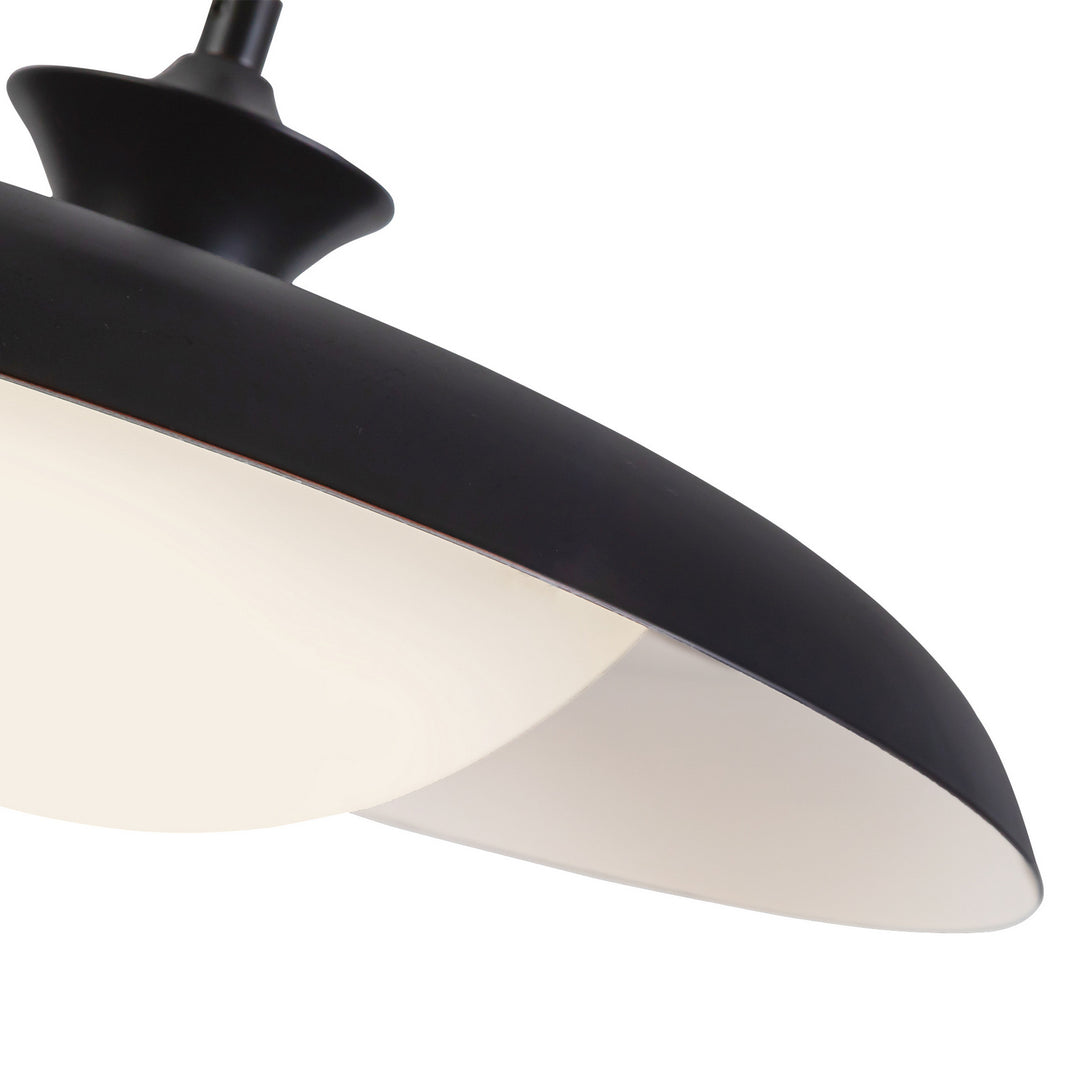 Alora Canada - PD557015MB - One Light Pendant - Minori - Glossy Black