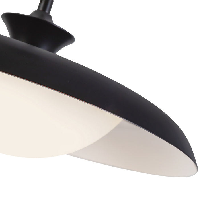Alora Canada - PD557015MB - One Light Pendant - Minori - Glossy Black
