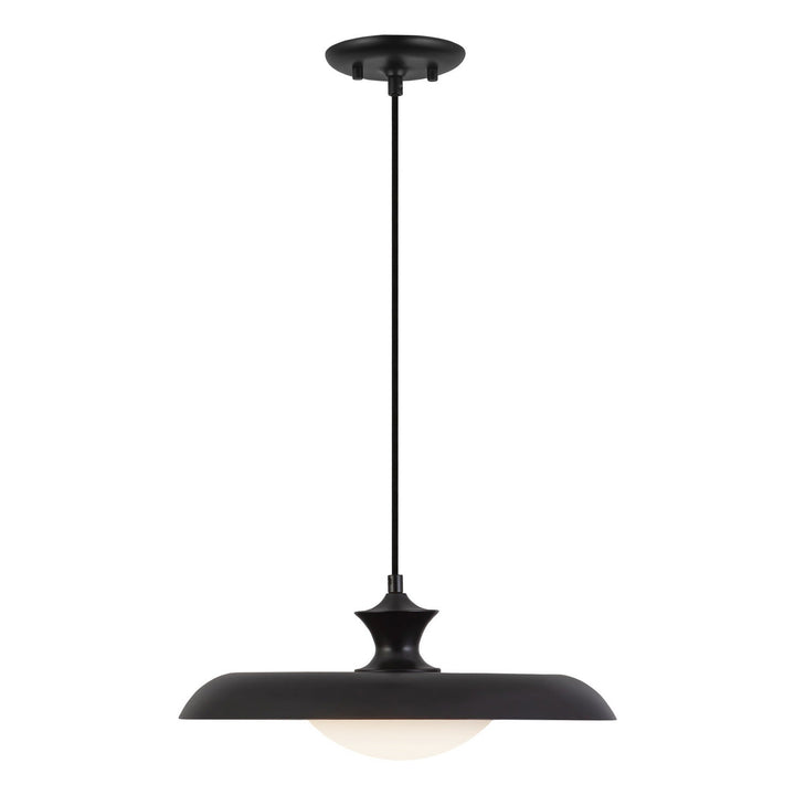 Alora Canada - PD557015MB - One Light Pendant - Minori - Glossy Black