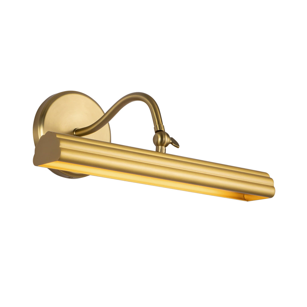 Alora Canada - PL403114BG - LED Picture Light - Dottie - Brushed Gold