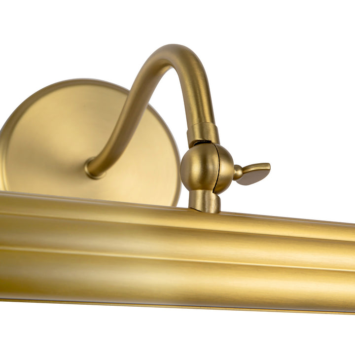 Alora Canada - PL403114BG - LED Picture Light - Dottie - Brushed Gold