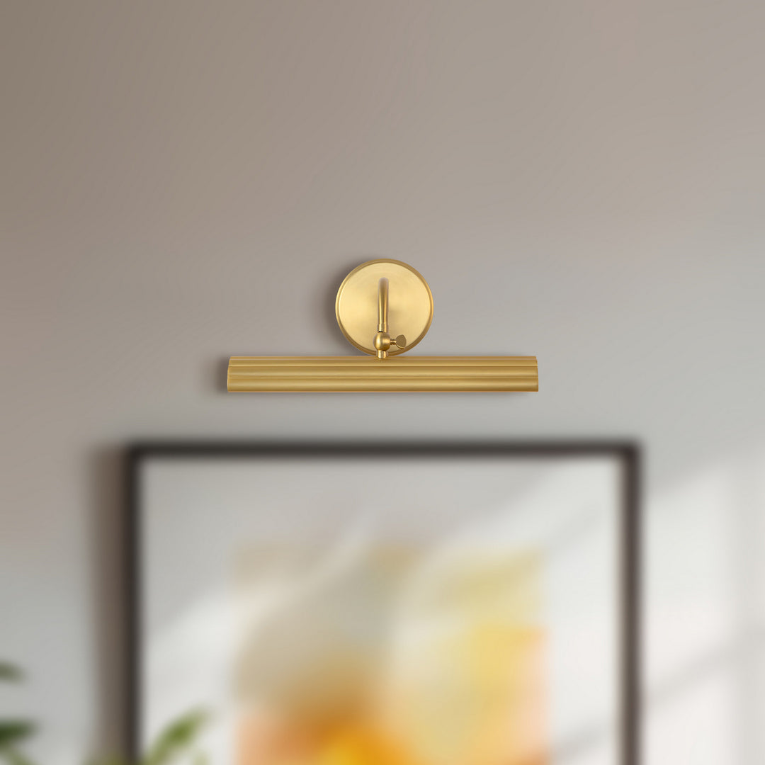 Alora Canada - PL403114BG - LED Picture Light - Dottie - Brushed Gold