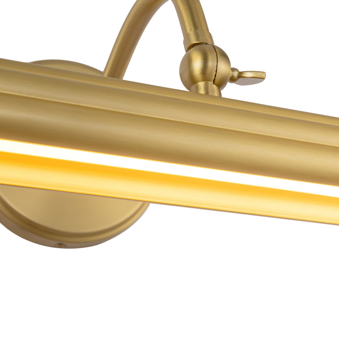 Alora Canada - PL403118BG - LED Picture Light - Dottie - Brushed Gold