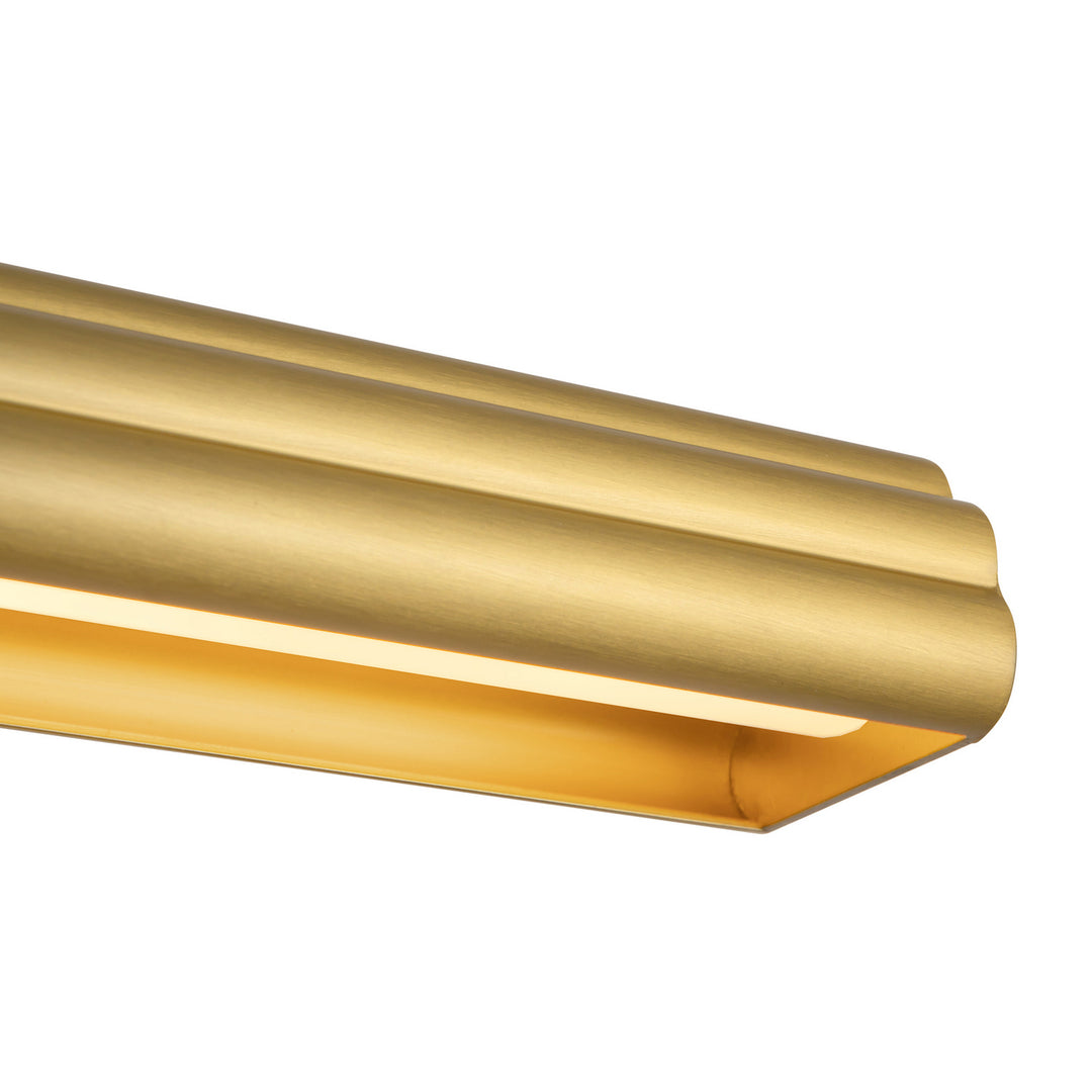 Alora Canada - PL403124BG - LED Picture Light - Dottie - Brushed Gold