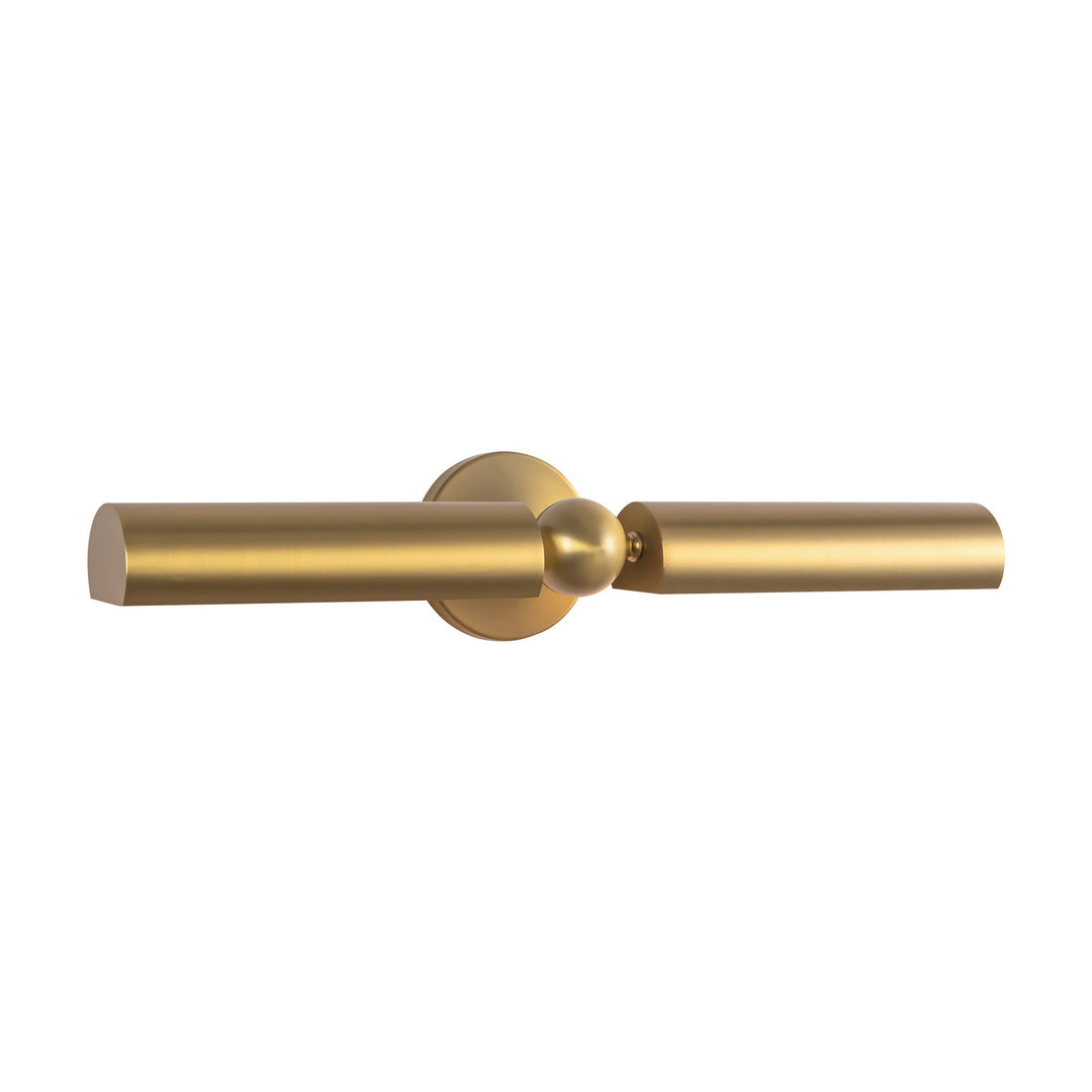 Alora Canada - PL405123BG - Two Light Picture Light - Cole - Brushed Gold
