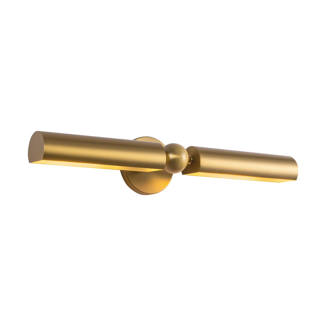 Alora Canada - PL405123BG - Two Light Picture Light - Cole - Brushed Gold