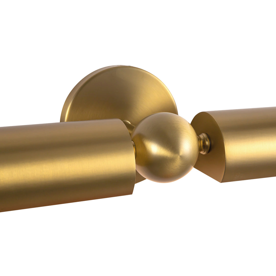 Alora Canada - PL405123BG - Two Light Picture Light - Cole - Brushed Gold