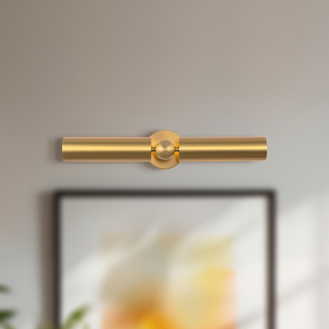 Alora Canada - PL405123BG - Two Light Picture Light - Cole - Brushed Gold
