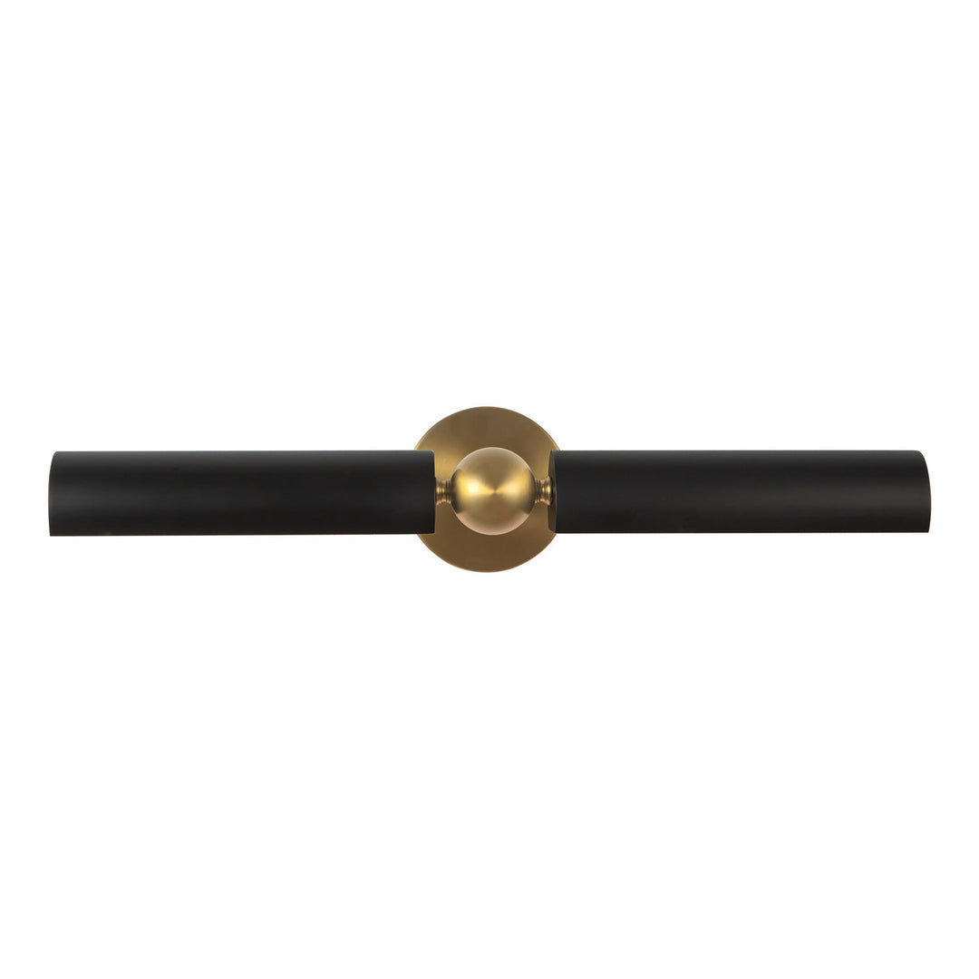 Alora Canada - PL405123BGMB - Two Light Picture Light - Cole - Brushed Gold/Matte Black