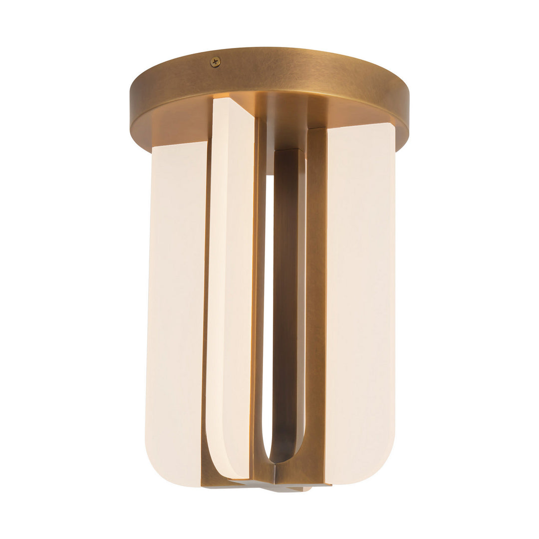 Alora Canada - SF336508VB - LED Semi-Flush Mount - Anders - Vintage Brass