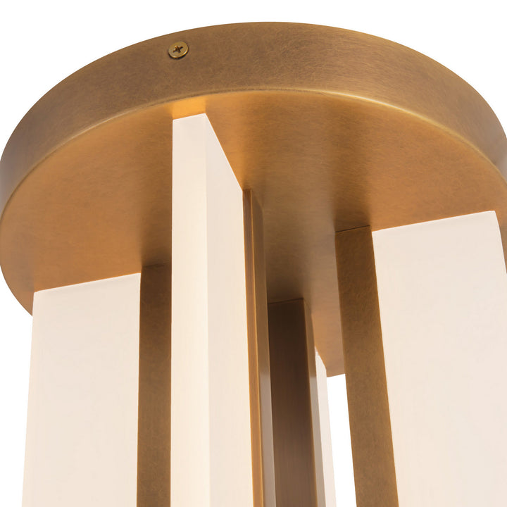 Alora Canada - SF336508VB - LED Semi-Flush Mount - Anders - Vintage Brass