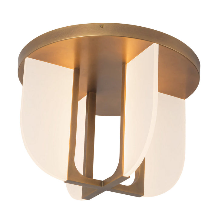 Alora Canada - SF336816VB - LED Semi-Flush Mount - Anders - Vintage Brass