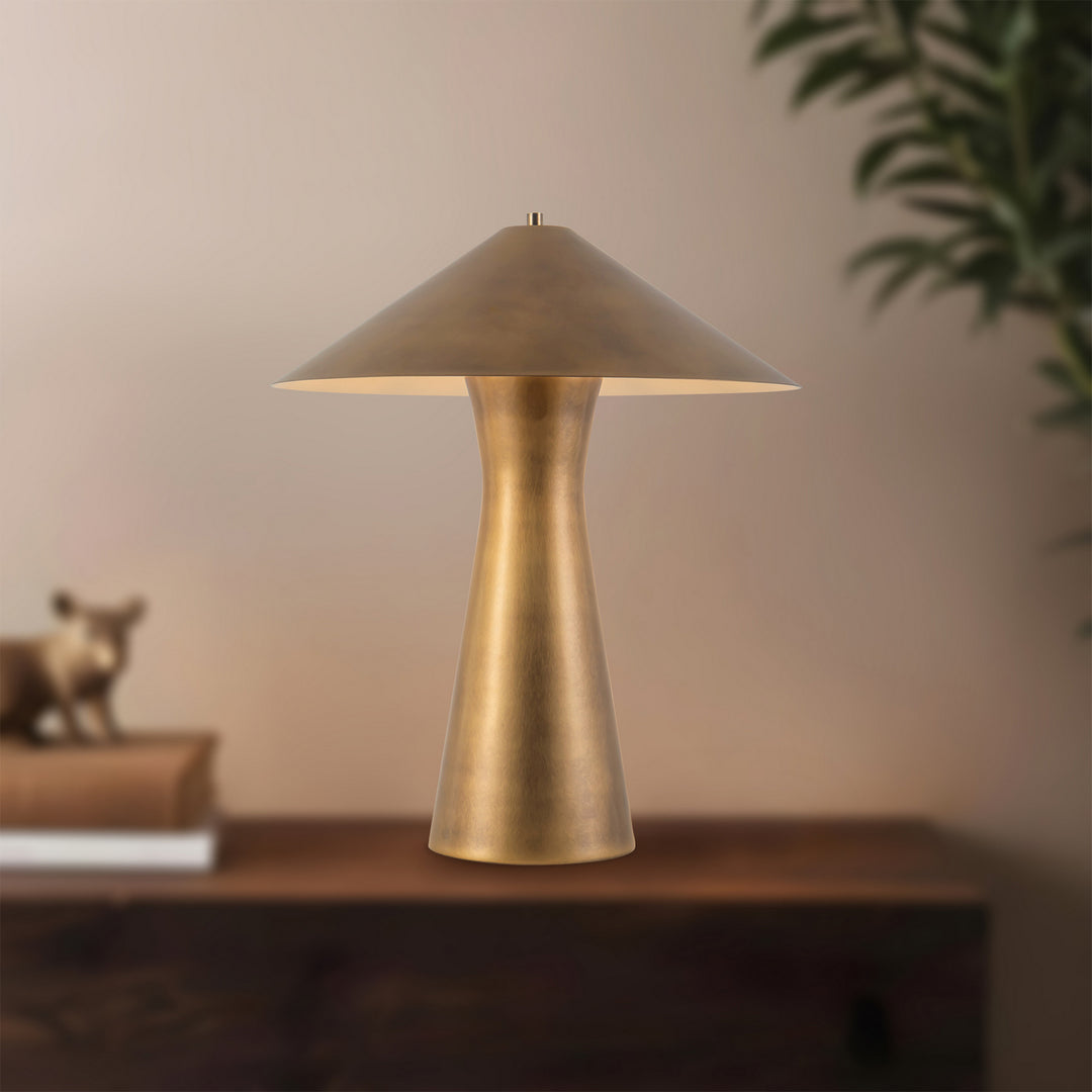 Alora Canada - TL303418VB - One Light Table Lamp - Blair - Vintage Brass