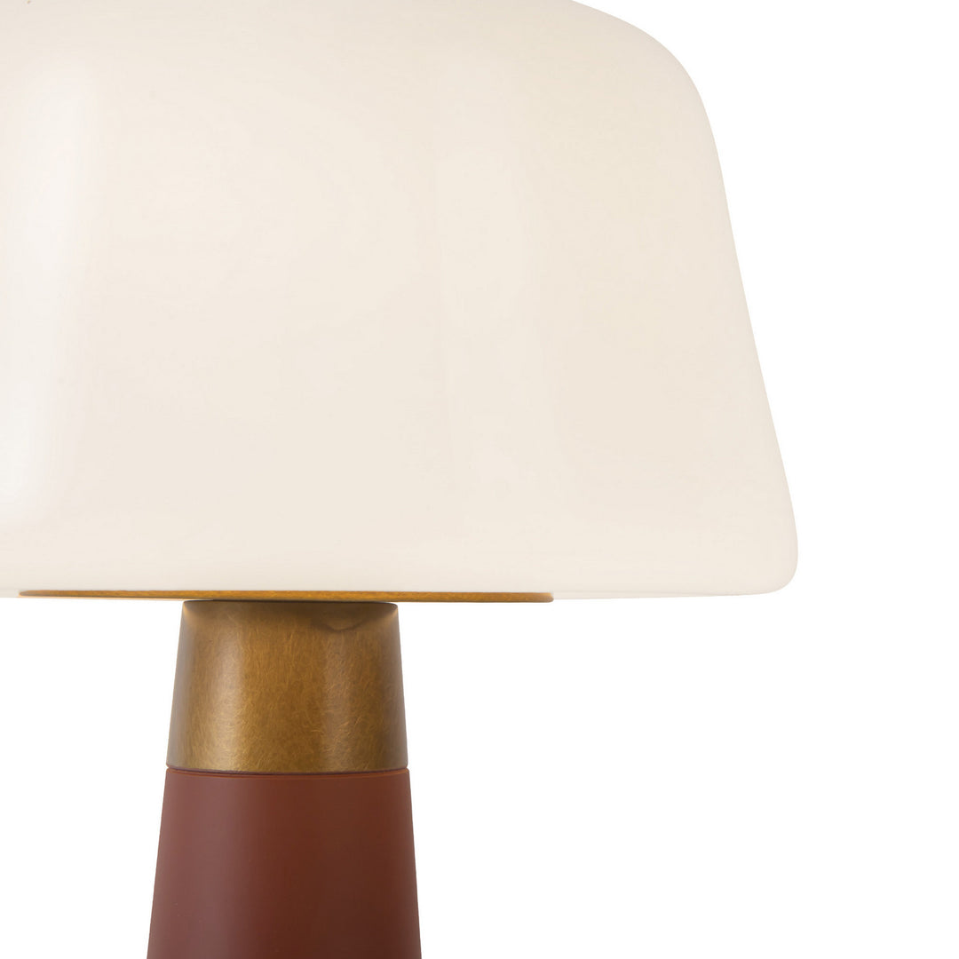 Alora Canada - TL314106BGD - LED Table Lamp - Clemence - Burgundy