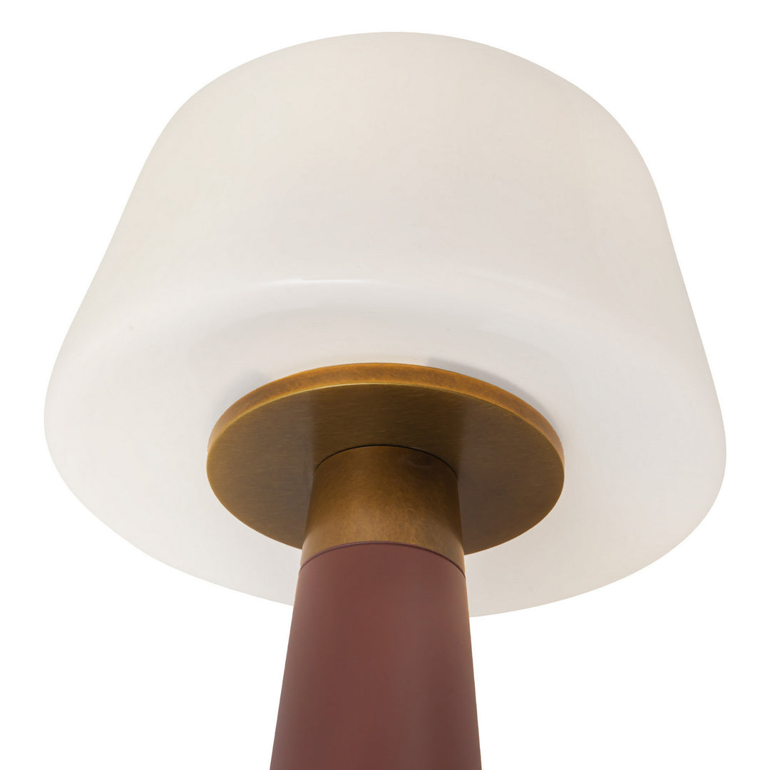 Alora Canada - TL314106BGD - LED Table Lamp - Clemence - Burgundy
