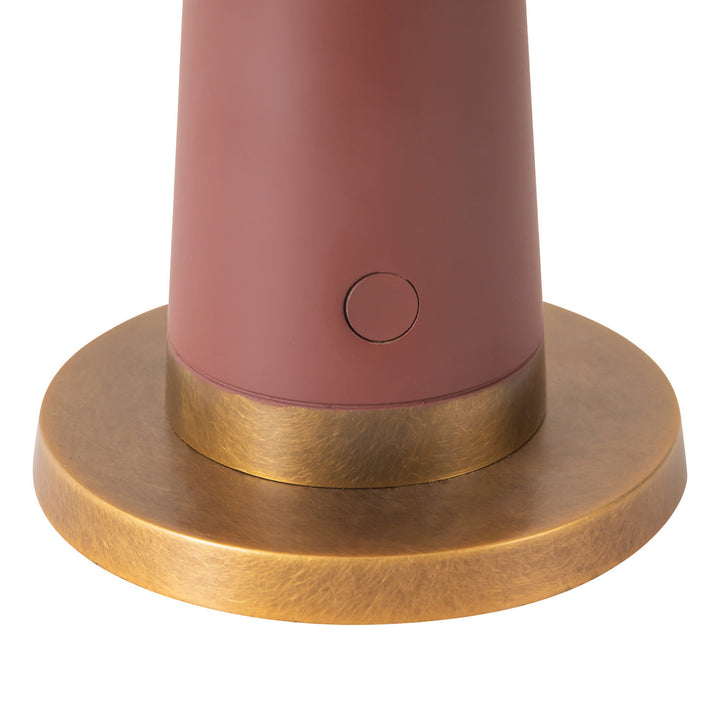 Alora Canada - TL314106BGD - LED Table Lamp - Clemence - Burgundy