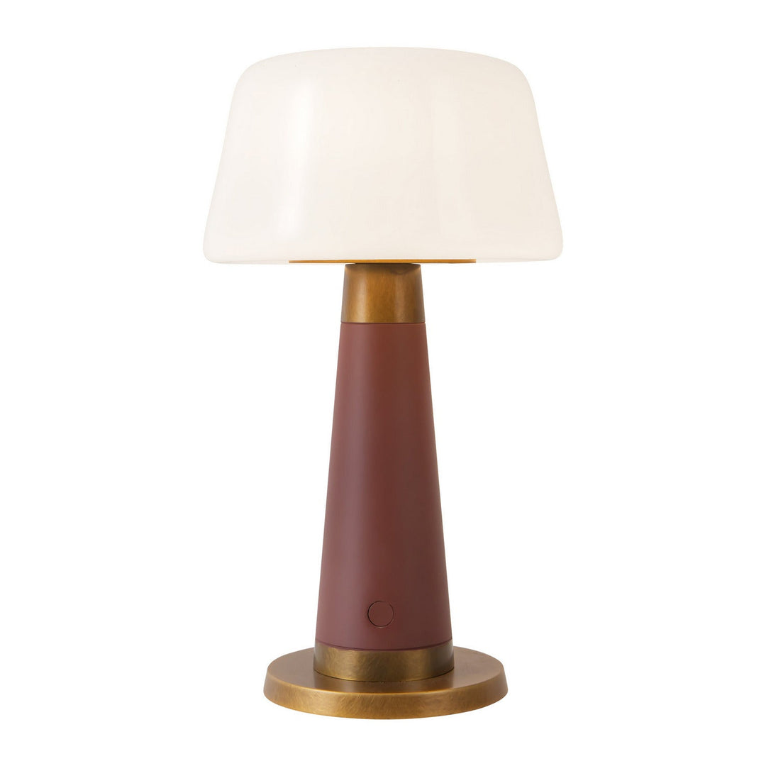 Alora Canada - TL314106BGD - LED Table Lamp - Clemence - Burgundy