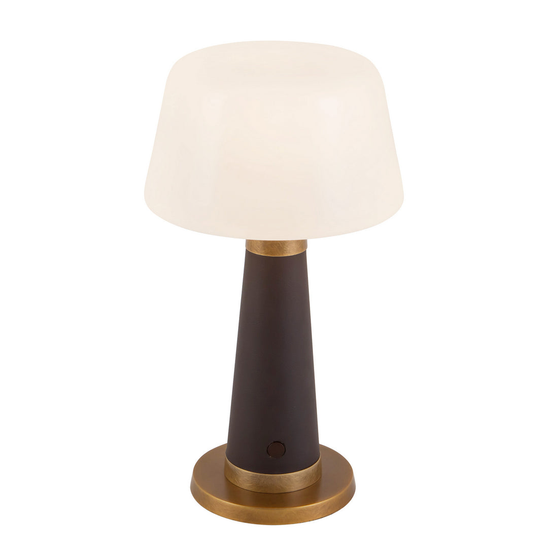 Alora Canada - TL314106EVL - LED Table Lamp - Clemence - Espresso Vegan Leather