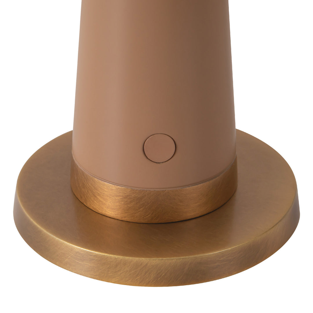 Alora Canada - TL314106PEC - LED Table Lamp - Clemence - Peach