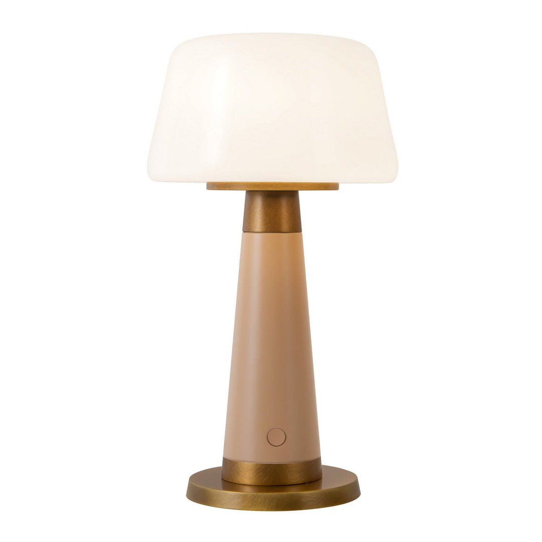 Alora Canada - TL314106PEC - LED Table Lamp - Clemence - Peach
