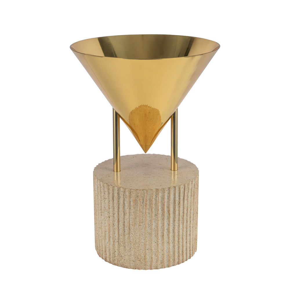 Alora Canada - TL341015PTB - One Light Table Lamp - Versus - Patina Brass
