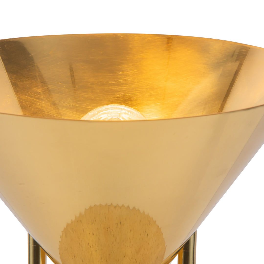 Alora Canada - TL341015PTB - One Light Table Lamp - Versus - Patina Brass