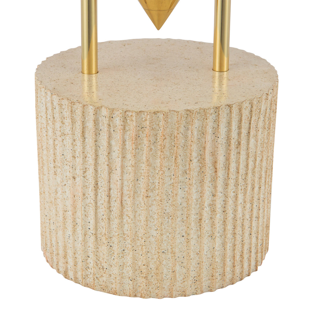 Alora Canada - TL341015PTB - One Light Table Lamp - Versus - Patina Brass