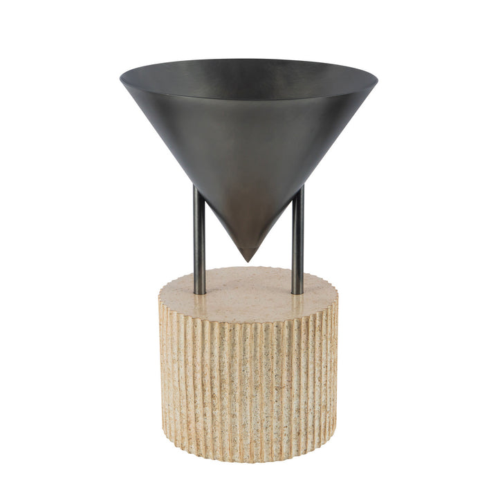 Alora Canada - TL341015STA - One Light Table Lamp - Versus - Aged Steel