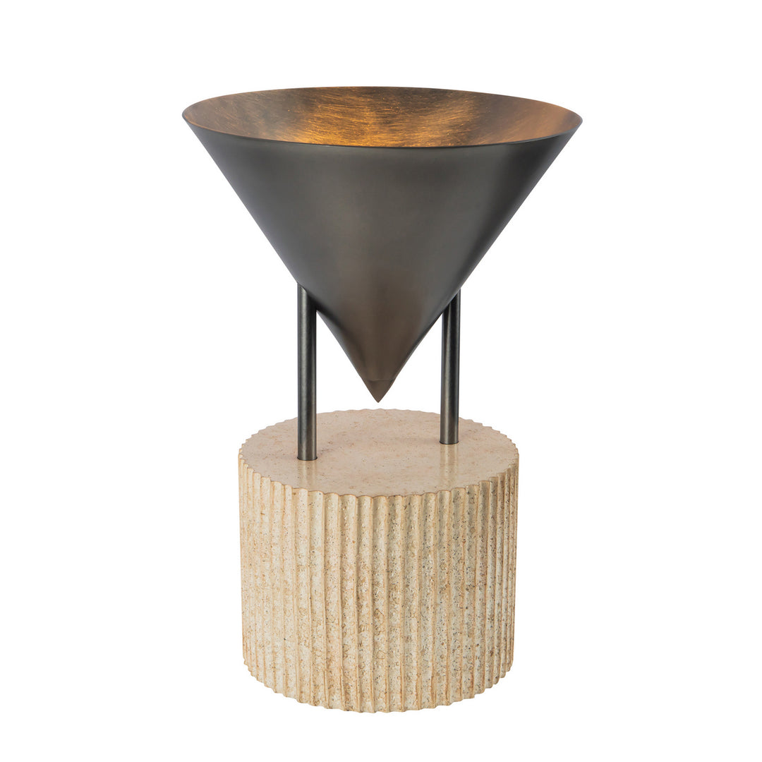 Alora Canada - TL341015STA - One Light Table Lamp - Versus - Aged Steel