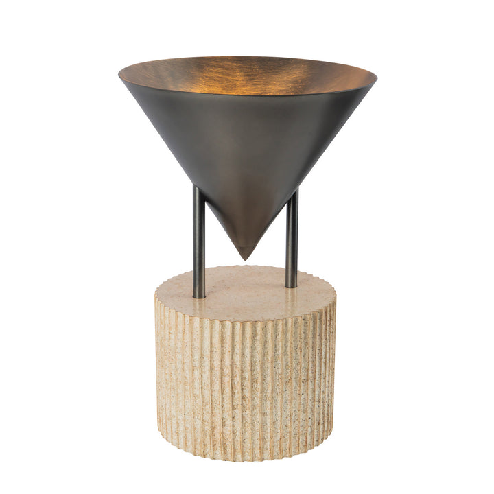 Alora Canada - TL341015STA - One Light Table Lamp - Versus - Aged Steel