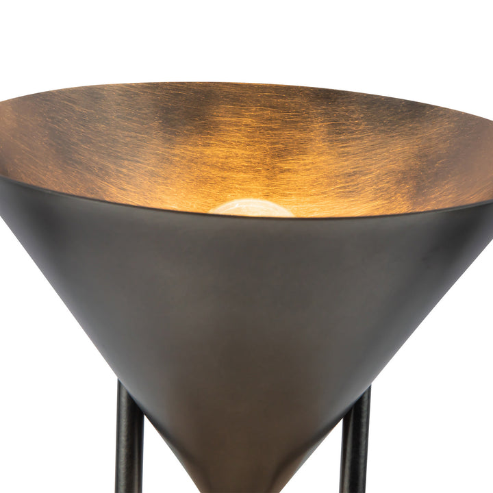 Alora Canada - TL341015STA - One Light Table Lamp - Versus - Aged Steel