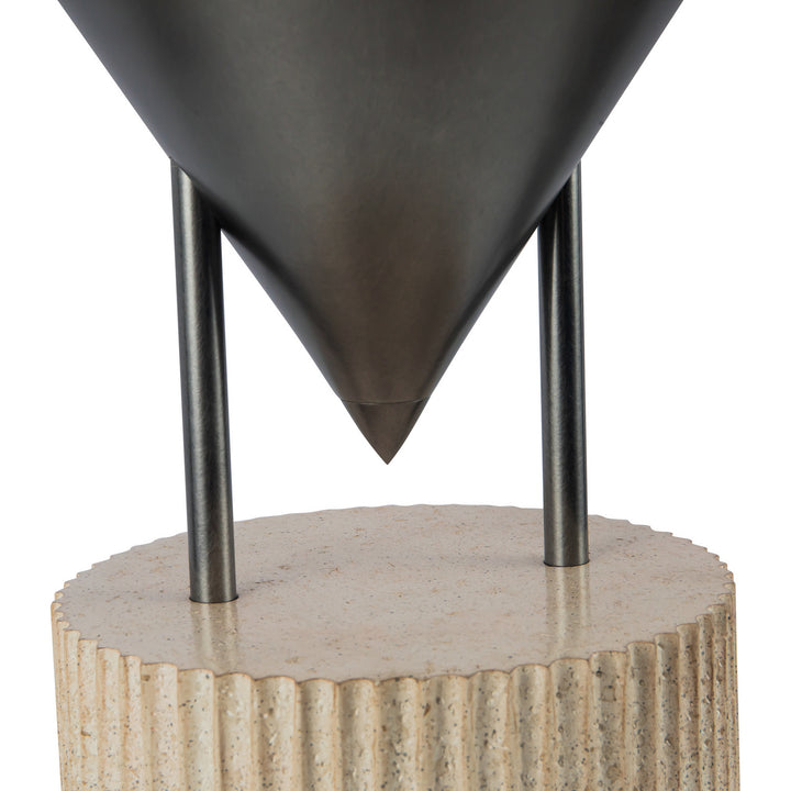 Alora Canada - TL341015STA - One Light Table Lamp - Versus - Aged Steel