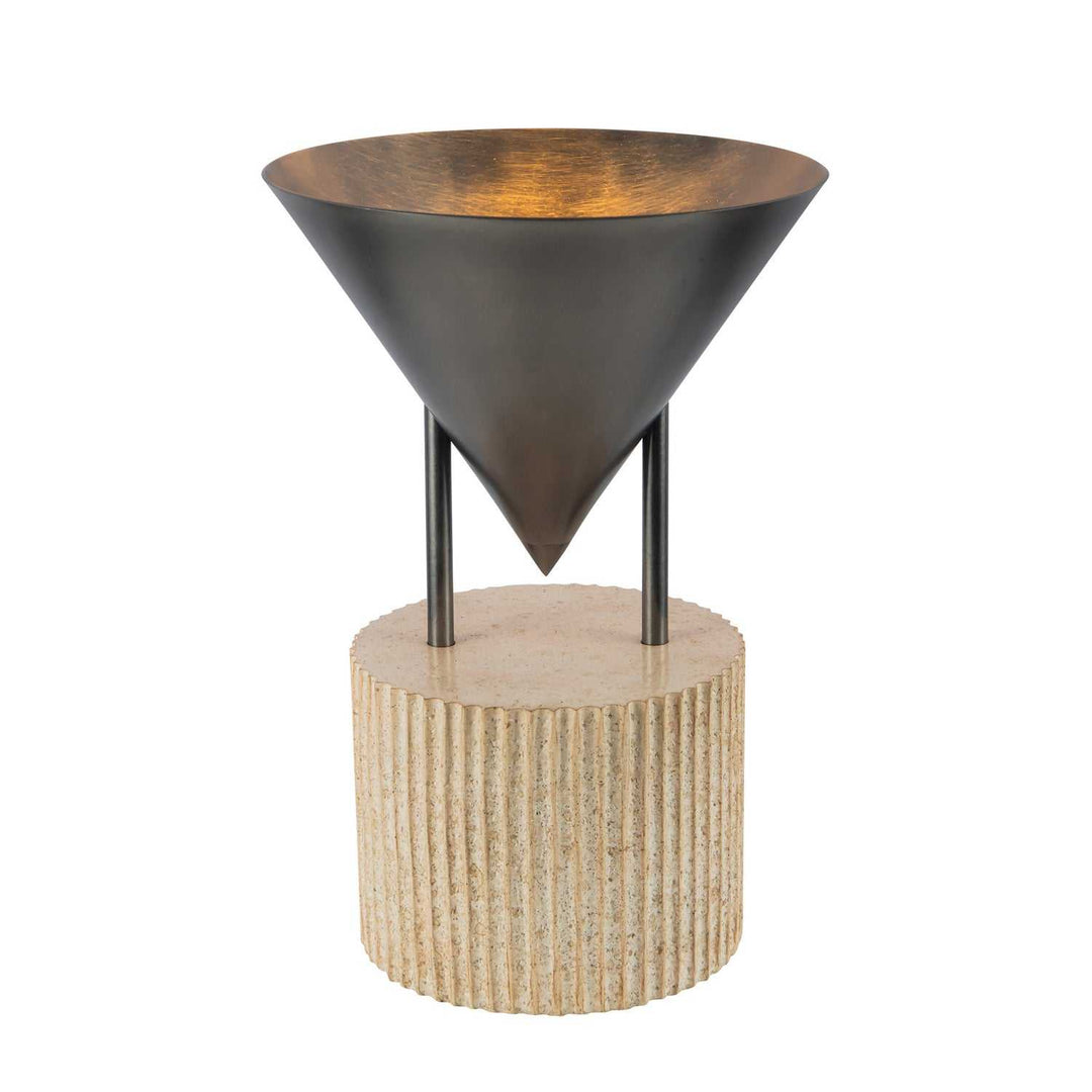 Alora Canada - TL341015STA - One Light Table Lamp - Versus - Aged Steel