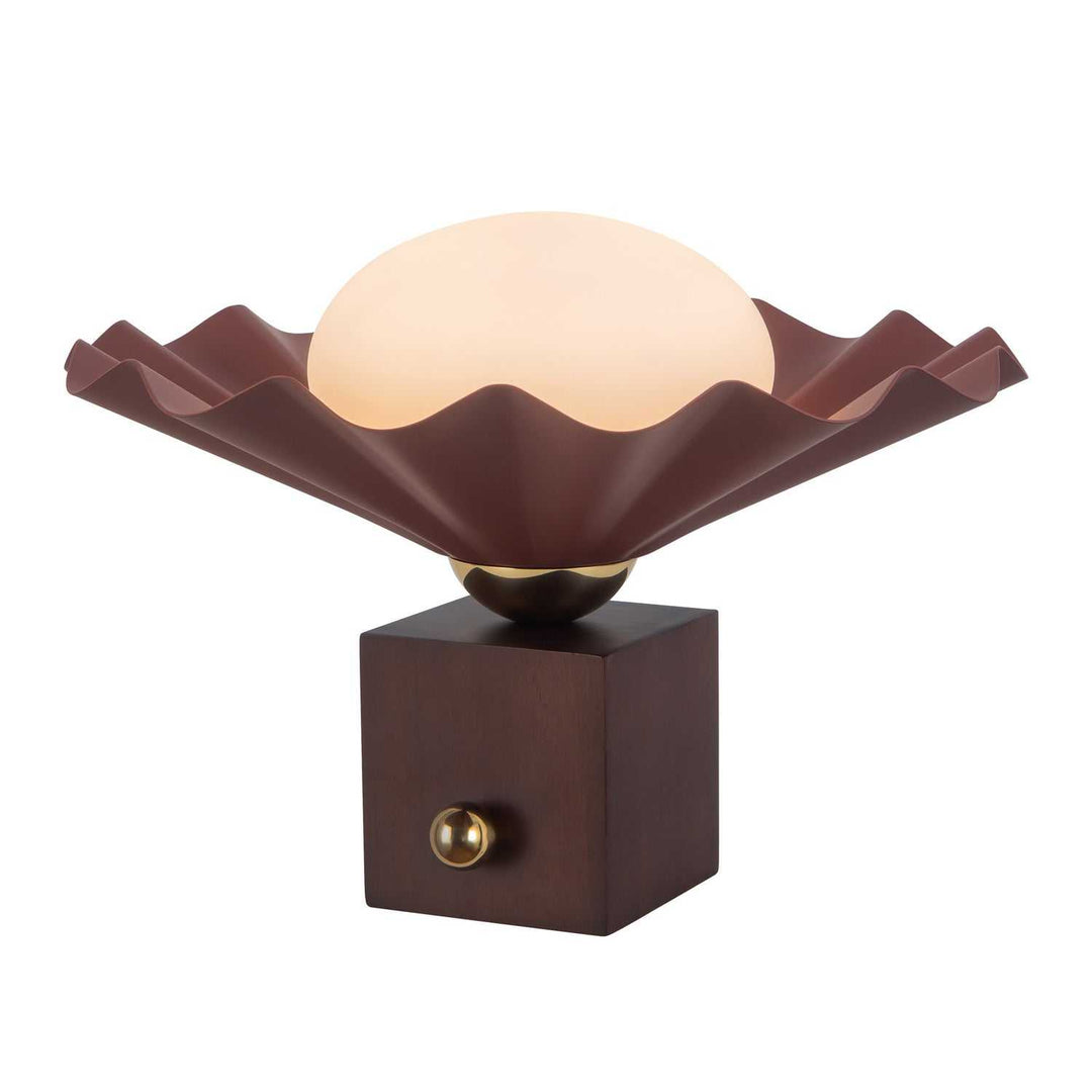Alora Canada - TL354012BGD - One Light Table Lamp - Furrow - Burgundy