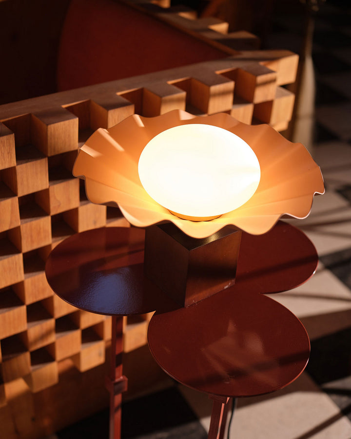 Alora Canada - TL354012PEC - One Light Table Lamp - Furrow - Peach