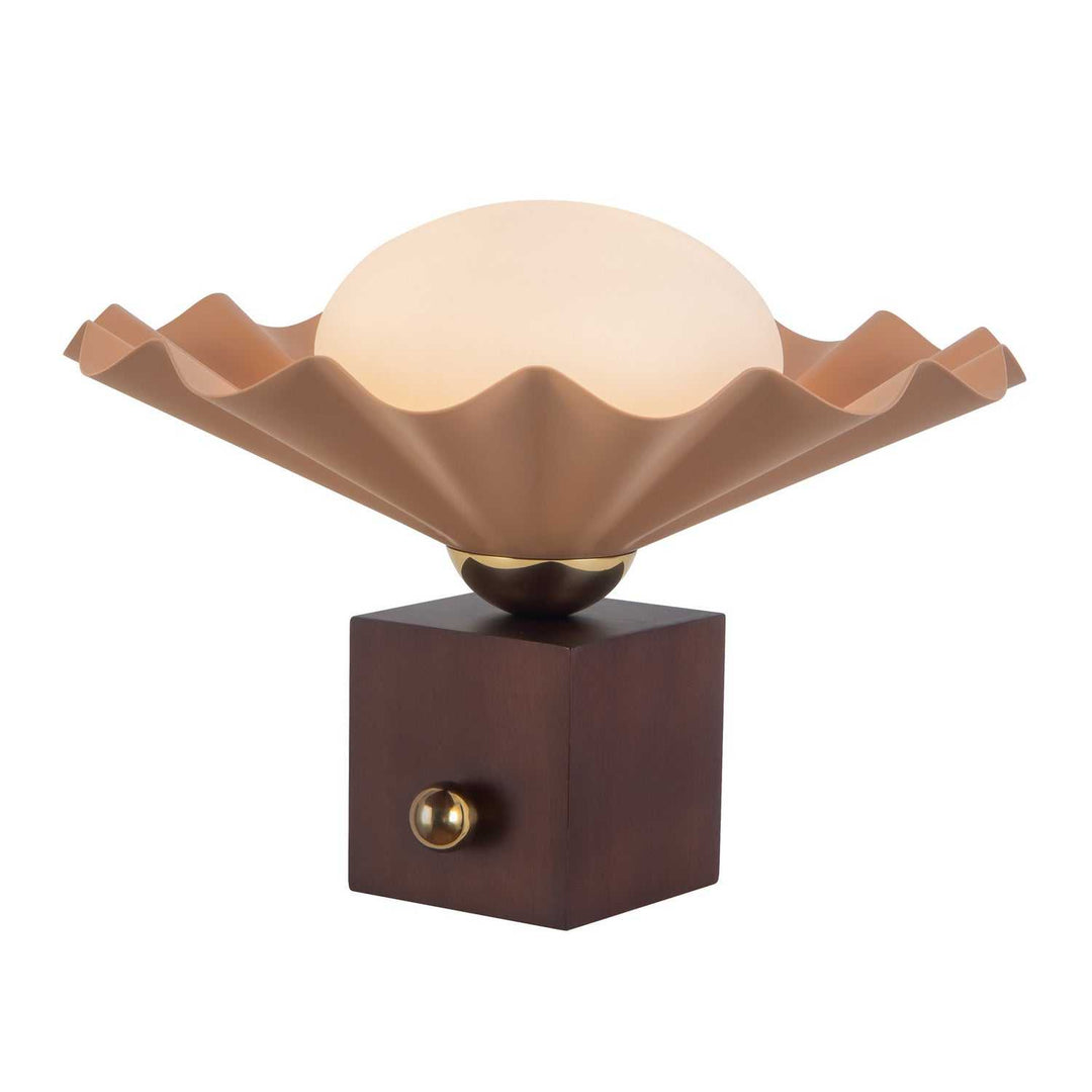 Alora Canada - TL354012PEC - One Light Table Lamp - Furrow - Peach