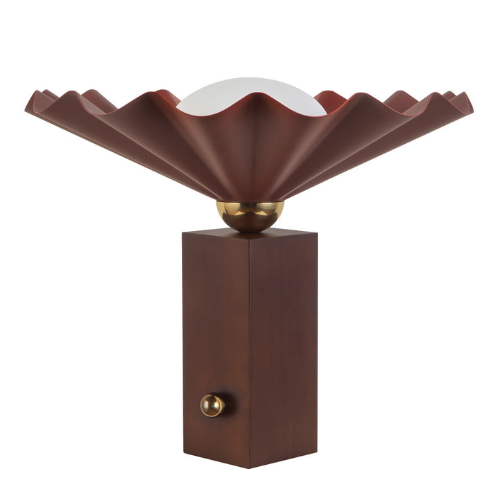 Alora Canada - TL354116BGD - One Light Table Lamp - Furrow - Burgundy