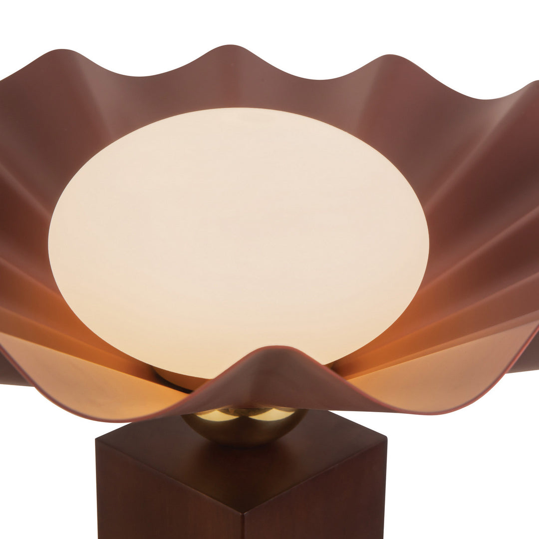 Alora Canada - TL354116BGD - One Light Table Lamp - Furrow - Burgundy