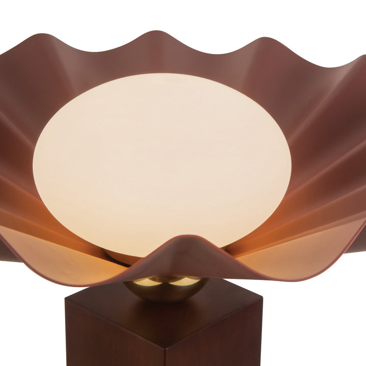Alora Canada - TL354116BGD - One Light Table Lamp - Furrow - Burgundy