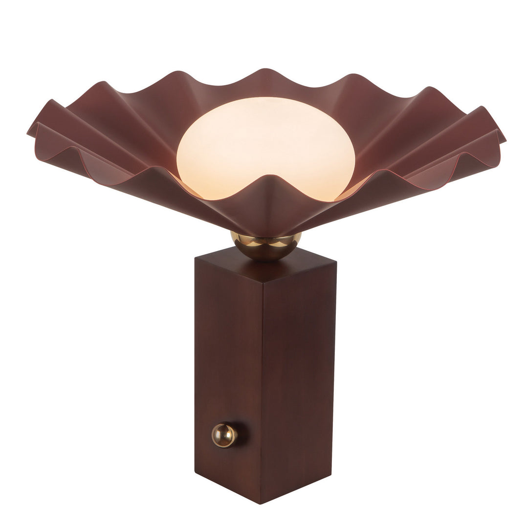 Alora Canada - TL354116BGD - One Light Table Lamp - Furrow - Burgundy